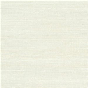 Elitis|Wallpaper with natural silk effect and chocolate brown veins|Wallpaper
