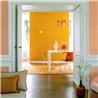 Elitis|Papier peint vinyle en soie naturelle jaune moutarde|Papier Peint