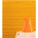 Elitis|Papier peint vinyle en soie naturelle jaune moutarde|Papier Peint