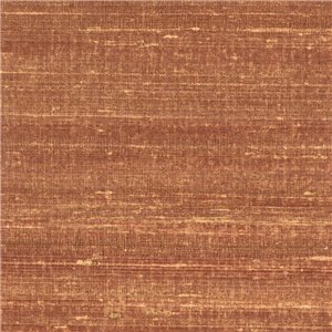 Elitis|Papier peint effet soie naturelle avec veines marron chocolat|Papier Peint