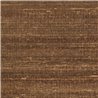 Elitis|Wallpaper with mottled textile effect, dark brown natural silk|Wallpaper