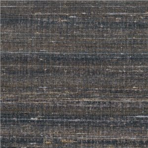 Elitis|Wallpaper with natural silk effect and chocolate brown veins|Wallpaper