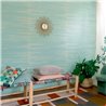 Elitis|Papier peint japonais effet soie orientale vert menthe|Papier Peint