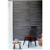 Elitis|Papier peint effet soie gris style oriental|Papier Peint