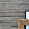 Elitis|Oriental-style grey silk-effect wallpaper|Wallpaper