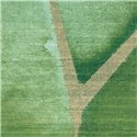 Elitis|Papier peint mosaïque de soie effet aquarelle vert|Papier Peint