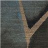 Elitis|Watercolor silk mosaic-effect wallpaper in dark tones|Wallpaper