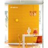 Elitis|Papier peint textile effet soie beige, haut de gamme|Papier Peint