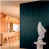 Elitis|Dark grey wood texture wallpaper with contemporary embossed vinyl|Wallpaper