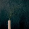 Elitis|Holztapete mit dunkelgrauer Struktur und modernem geprägtem Vinyl|Tapeten