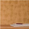 Elitis|Papier peint anneaux sculptés marron doré, effet bois|Papier Peint