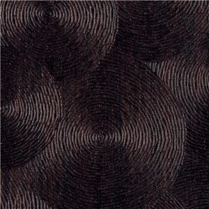 Elitis|Papier peint anneaux sculptés marron doré, effet bois|Papier Peint