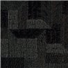 Elitis|Papier peint effet bois sculpté noir anthracite avec touche ethnique|Papier Peint