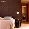 Elitis|Beige wood-effect wallpaper with tree trunk rings|Wallpaper