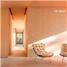 Elitis|Vinyl wallpaper imitating carved brown wood|Wallpaper
