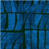 Elitis|Papel pintado collage moderno tipo mosaico de ondas azul|Papel Pintado