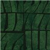 Elitis|Modern composition wallpaper with emerald green wave pattern|Wallpaper