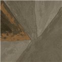 Elitis|Geometrische Tapete mit abstrakten Formen|Tapeten