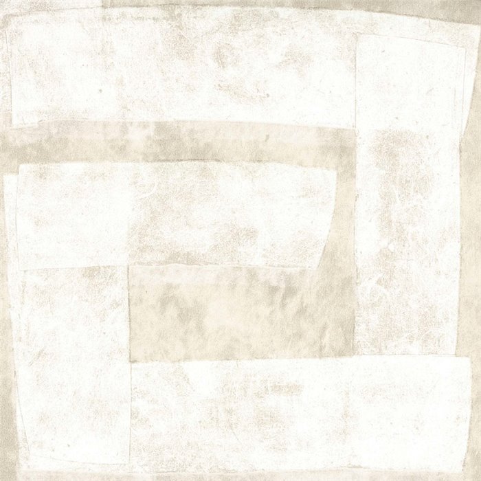 Papel pintado japonés con caracteres kanji blanco y crema - Élitis Voiles de papier TP33101