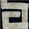 Elitis|Papier peint japonais alphabet kanji noir et blanc|Papier Peint