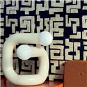 Elitis|Japanese wallpaper with black and white kanji alphabet|Wallpaper