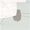 Elitis|Papier peint moderne design art contemporain gris clair et blanc|Papier Peint