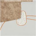 Elitis|Abstract contemporary style wallpaper in light tones|Wallpaper
