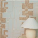 Elitis|Abstract contemporary style wallpaper in light tones|Wallpaper