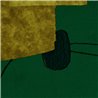 Elitis|High-end modern wallpaper in olive green and mustard|Wallpaper