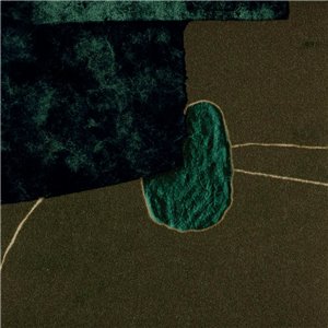 Elitis|Papier peint moderne haut de gamme vert olive et moutarde|Papier Peint