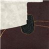 Elitis|Papier peint moderne vert, composition art contemporain|Papier Peint