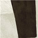 Elitis|Moderne Kunsttapete mit geometrischer Komposition in grünlichem Schwarz und Beige|Tapeten