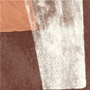 Elitis|Moderne Kunsttapete mit geometrischer Komposition in grünlichem Schwarz und Beige|Tapeten