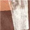 Elitis|Papier peint contemporain, composition abstraite tons marron|Papier Peint