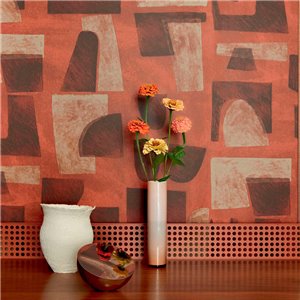 Casamance|Papier peint tropical palmiers verts et dorés|Haut Gamme 2