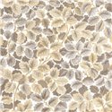 Casadeco|Papier peint floral beige avec imprimé de feuilles élégant|Floral