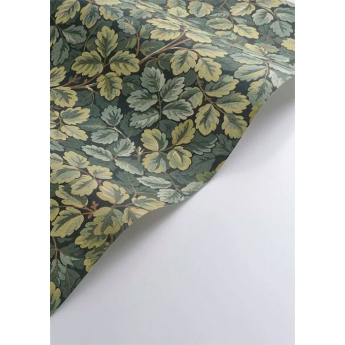 Casadeco|Papier peint floral avec feuillage dense vert|Floral