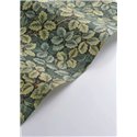Casadeco|Floral wallpaper with lush green leaf print|Floral