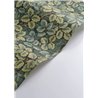 Casadeco|Floral wallpaper with lush green leaf print|Floral