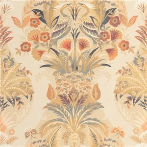 Papeldecor|Urban Jungle Palm Leaves Beige Cream Wallpaper|Floral
