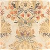 Casadeco|Papier peint floral classique avec palmiers, oiseaux tropicaux et papillons|Floral