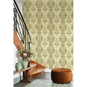 Borastapeter|Papier peint feuilles ovales floral contemporain|Papier Peint 2