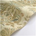 Casadeco|Papier peint floral classique style anglais, bouquet de faune et flore exotique verte|Floral
