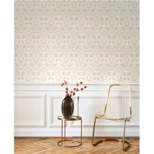 Elitis|Wallpaper with mottled silk effect in violet|Wallpaper 2