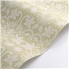 Casadeco|Papier peint floral ornemental vert de style classique|Floral