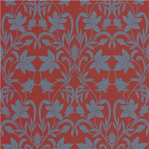 Casadeco|Classic beige and black floral wallpaper|Floral