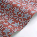 Papel pintado flores clásico rojo, tipo ornamental - Casadeco Heritage 201238665