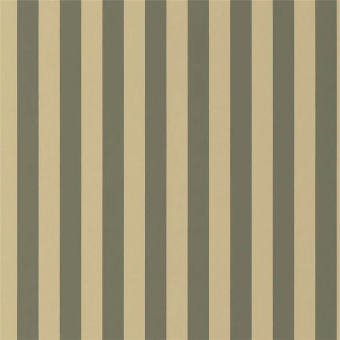 Papel pintado rayas clásicas verdes y beige verticales - Casadeco Heritage 201246812