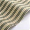 Casadeco|Classic green and beige vertical striped wallpaper|Stripes