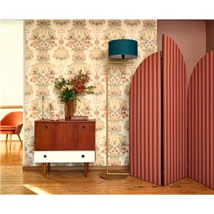 Caselio|Wavy black and white striped wallpaper|Stripes 2
